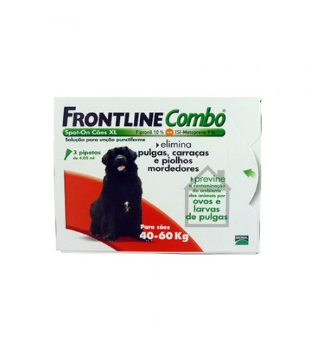 FRONTLINE COMBO XL 40-60KG (3 PIPETAS)